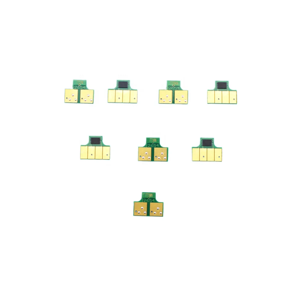 For HP 792 Ink Cartridge Chip New Upgrade Chip for HP Designjet L26100 L26500 L28500 Latex 210 260 280 Printer (BK C M Y LC LM)