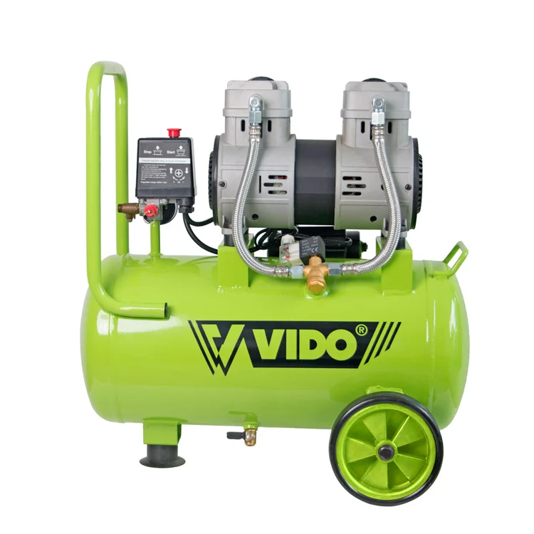 VIDO manufacture supply 24L small air compressor(oil-free) compressors  pump buy from China for car