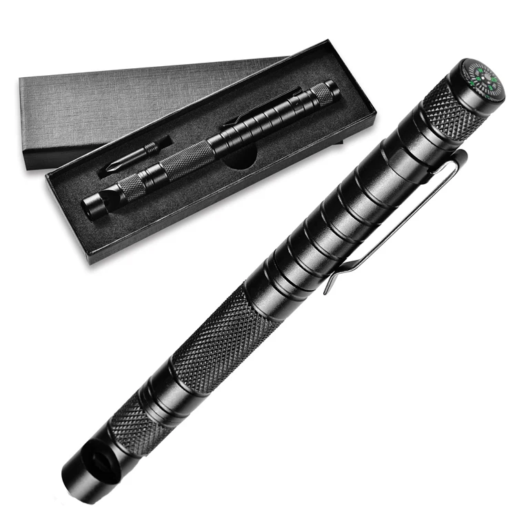 Защитная ручка 10 в 1, шариковая ручка со стеклом, тактические ручки для повседневного использования с компасом