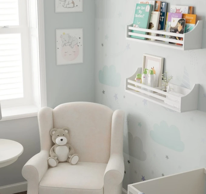 Customized wholesale multifunctional wooden wall shelf wall shelf home decor