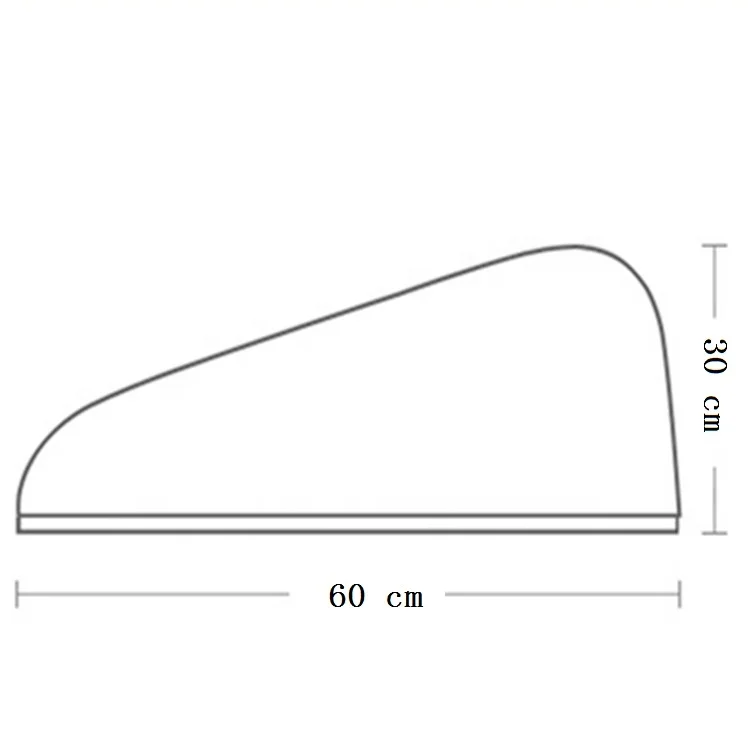 80 polyester 20 nylon warp knitting  microfiber hair drying towel super absorbent quick dry  hair