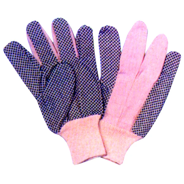 SLG-366T2 China hot selling high quality low price Cotton Drill work working safe safety Garden Gloves