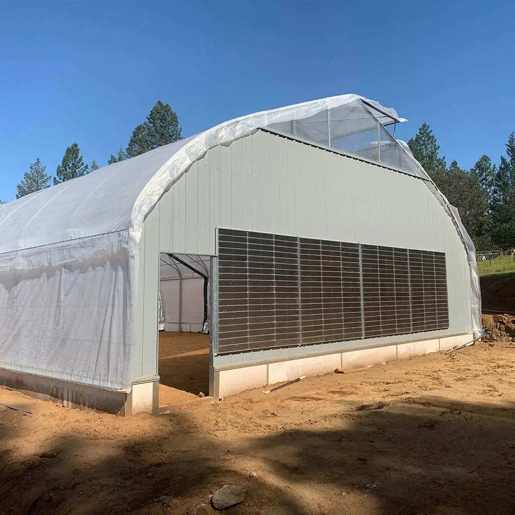 Light Deprivation Greenhouse For Sale Commercial Plastic Film Blackout Greenhouse