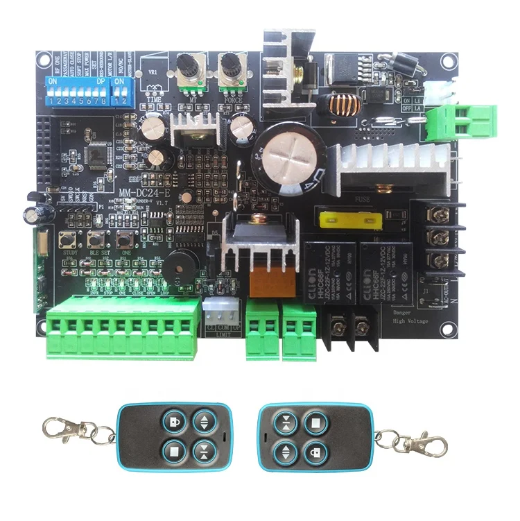 24V DC Gate Motor Opener Panel Support Solar Panel Bluetooth Wifi Sliding Gate Control Board