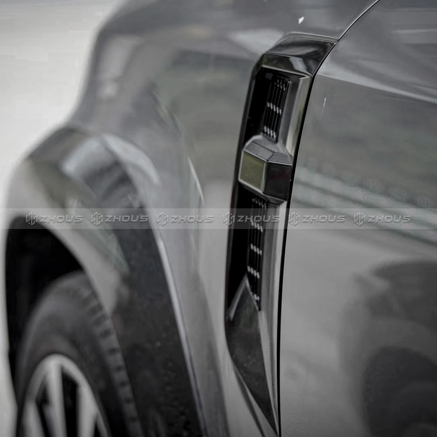 100% Dry Carbon Defender 2020 Car Sguard Machine Outlet Cover Exterior Trim Ide Air Fender Vent Grille