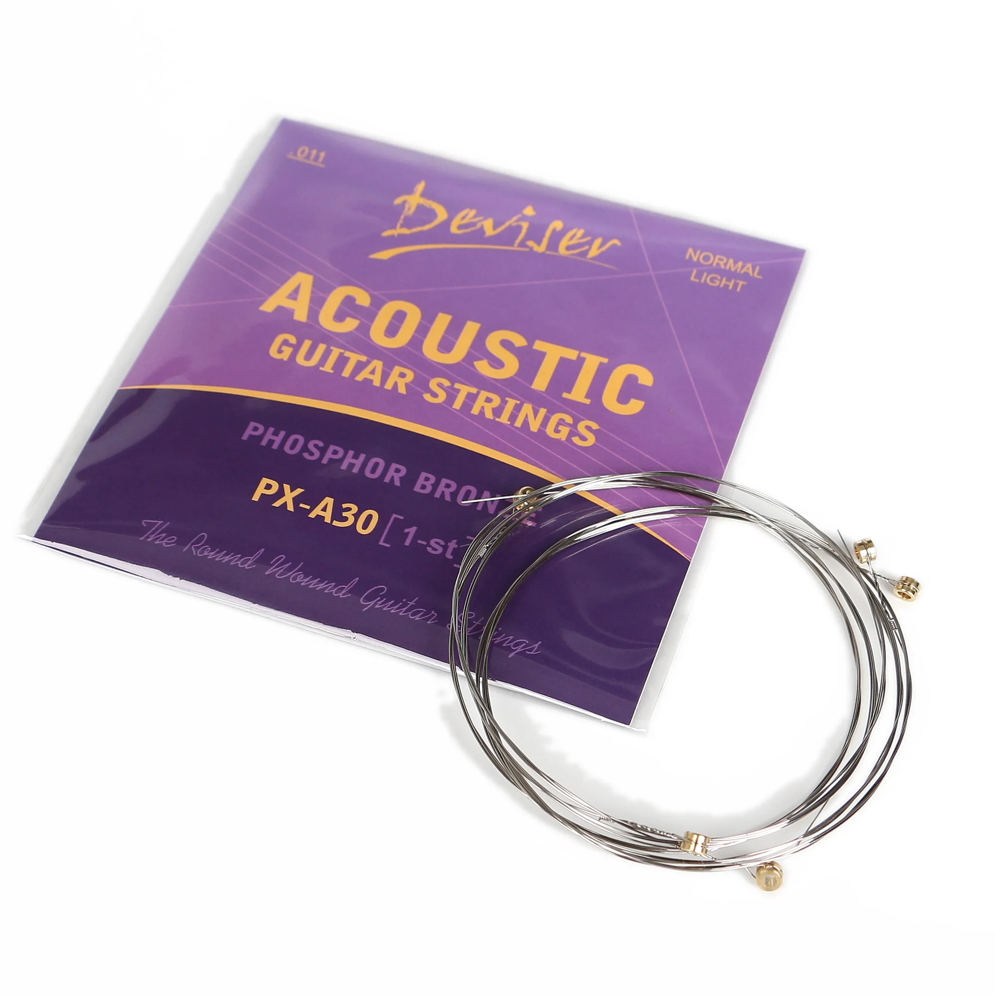 Factory direct wholesale bulk acoustic guitar strings set
