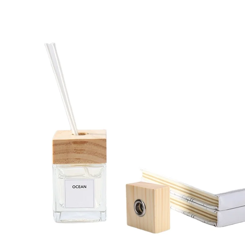 Air Fragrance Essential Oil Diffuser Wooden Perfume Cap