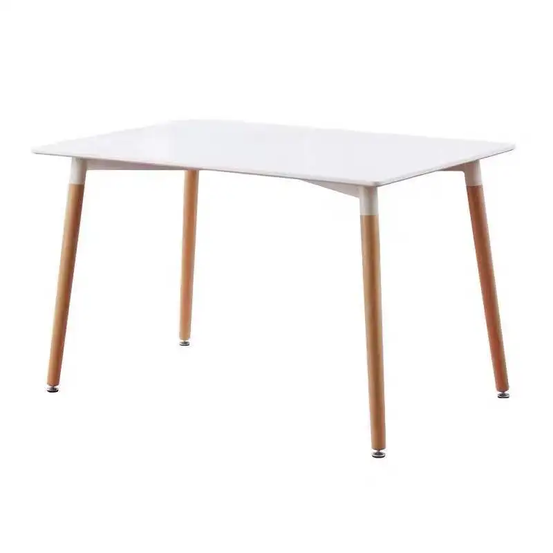 Современный дизайн, деревянные ножки в скандинавском стиле, обеденный стол