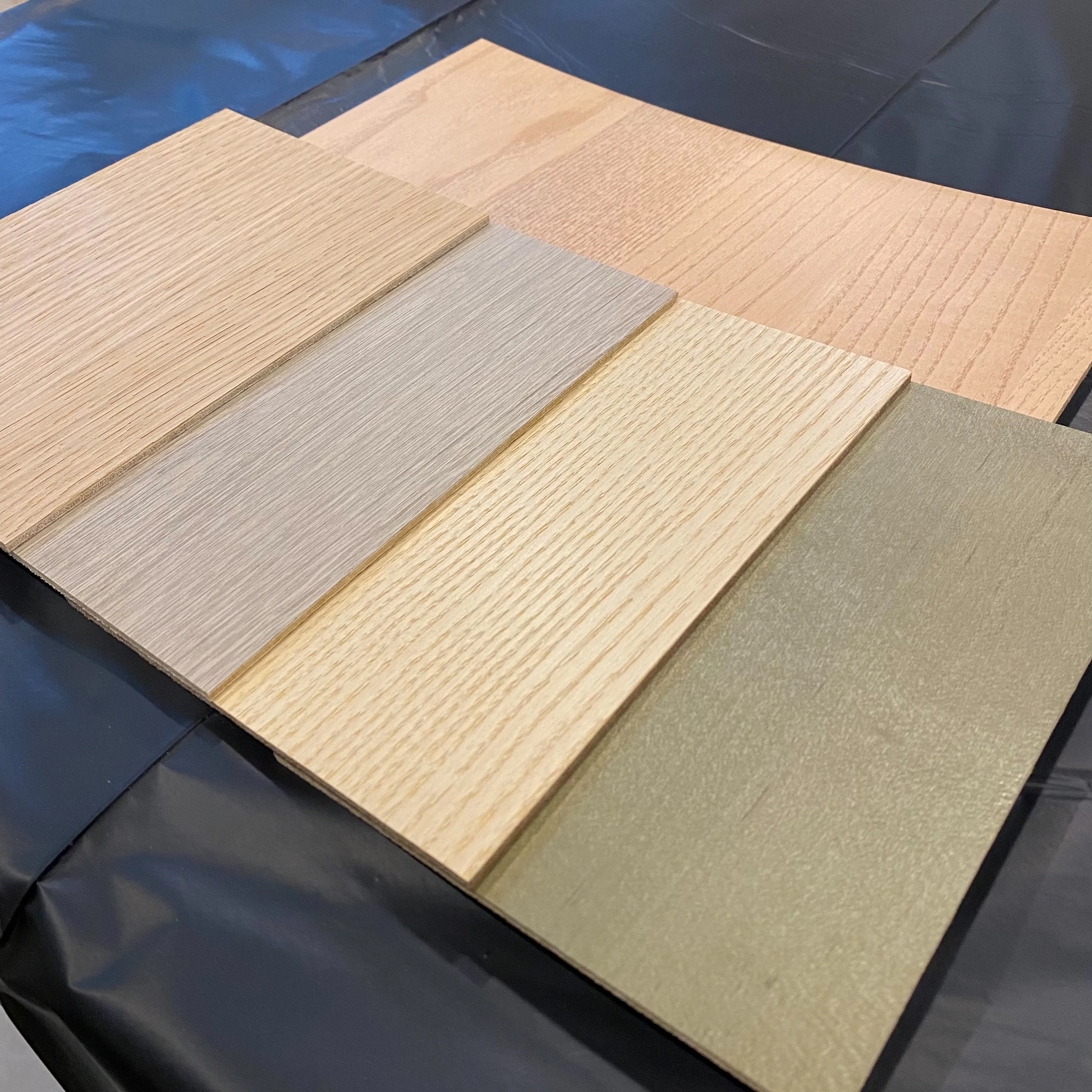 Online Wholesale Experienced Manufacturer Natural White Oak Veneer On Plywood With Sliced Cut Technics