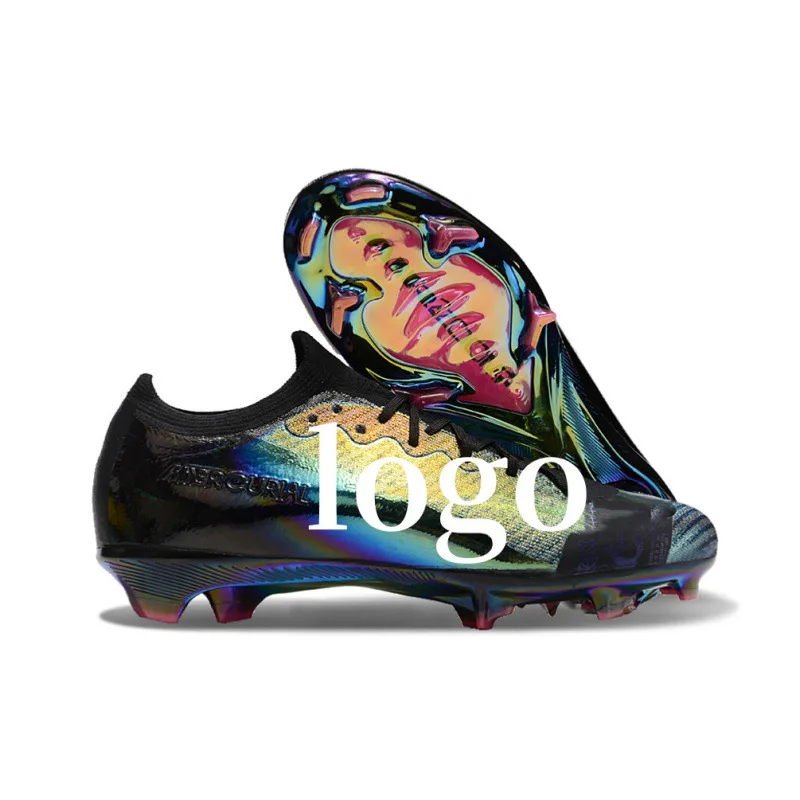 Assassin 16 Built in Full Air Cushion Waterproof Knitted Plated Bottom Luminous Surface FG Football Shoes