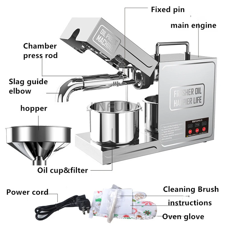 Oil Making Machine Provided Peanut Oil Extraction Machine Automatic Oli Press Machine Product 2020 Palm Oil Hemp