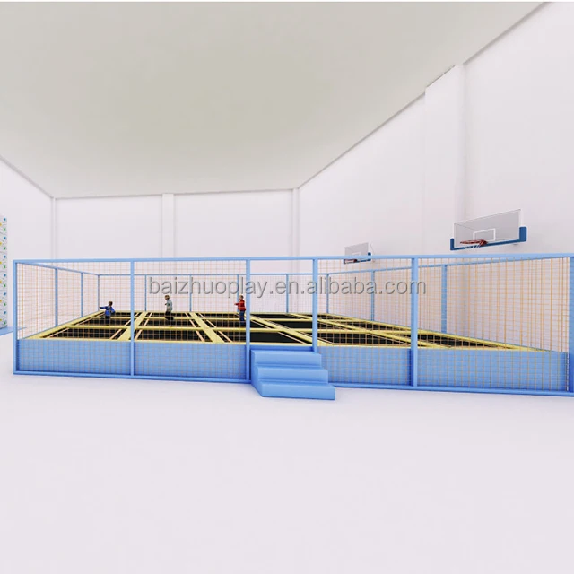 Gymnastic Garden Elastic Bounce Black Mat Custom Replacement Professional Trampoline Mat Trampolin Mat