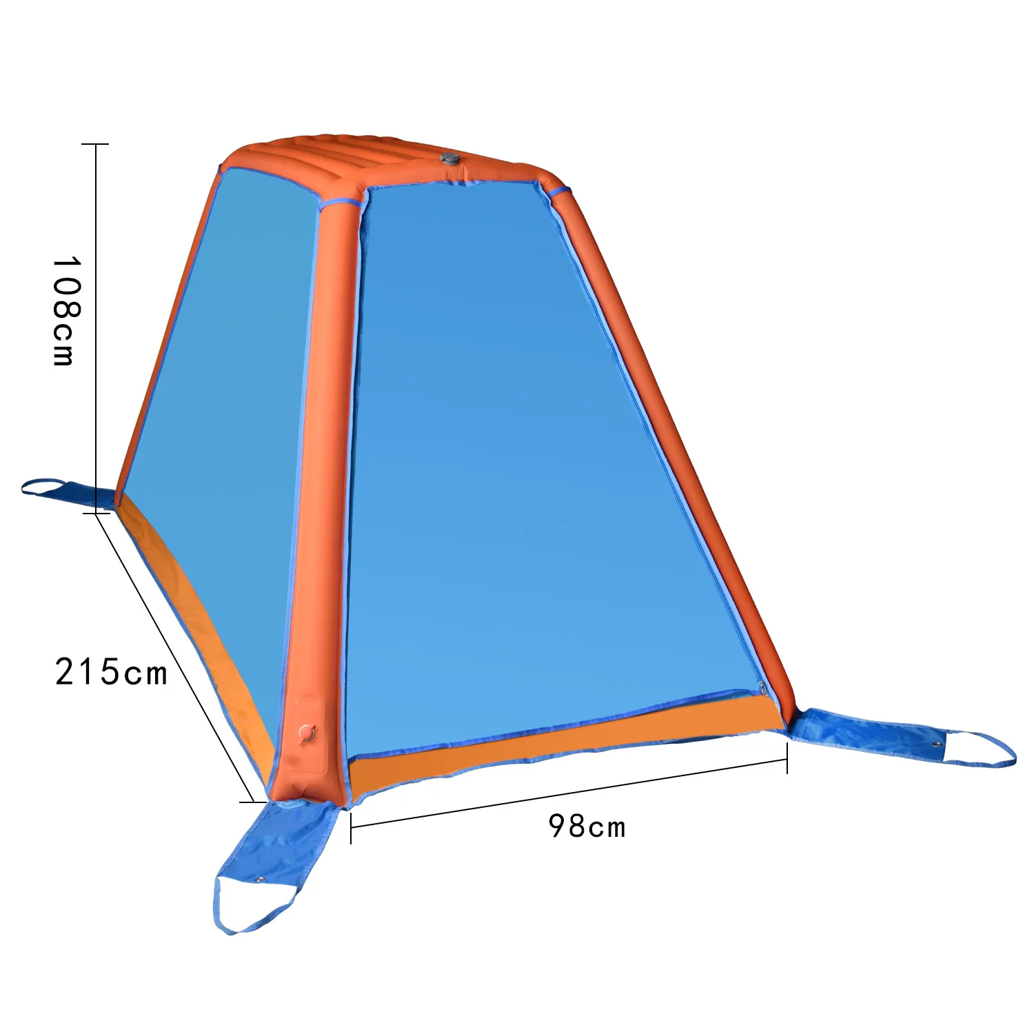 Wholesale Double Inflatable Camping Tent  Single Door Double Curtain Rainproof Moistureproof Tent Outdoor