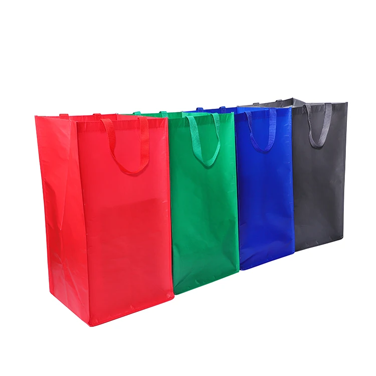 New Arrival Extra Large Custom Printed Reusable Cheap R-Pet Eco Friendly Shopping Tote Rpet Bag