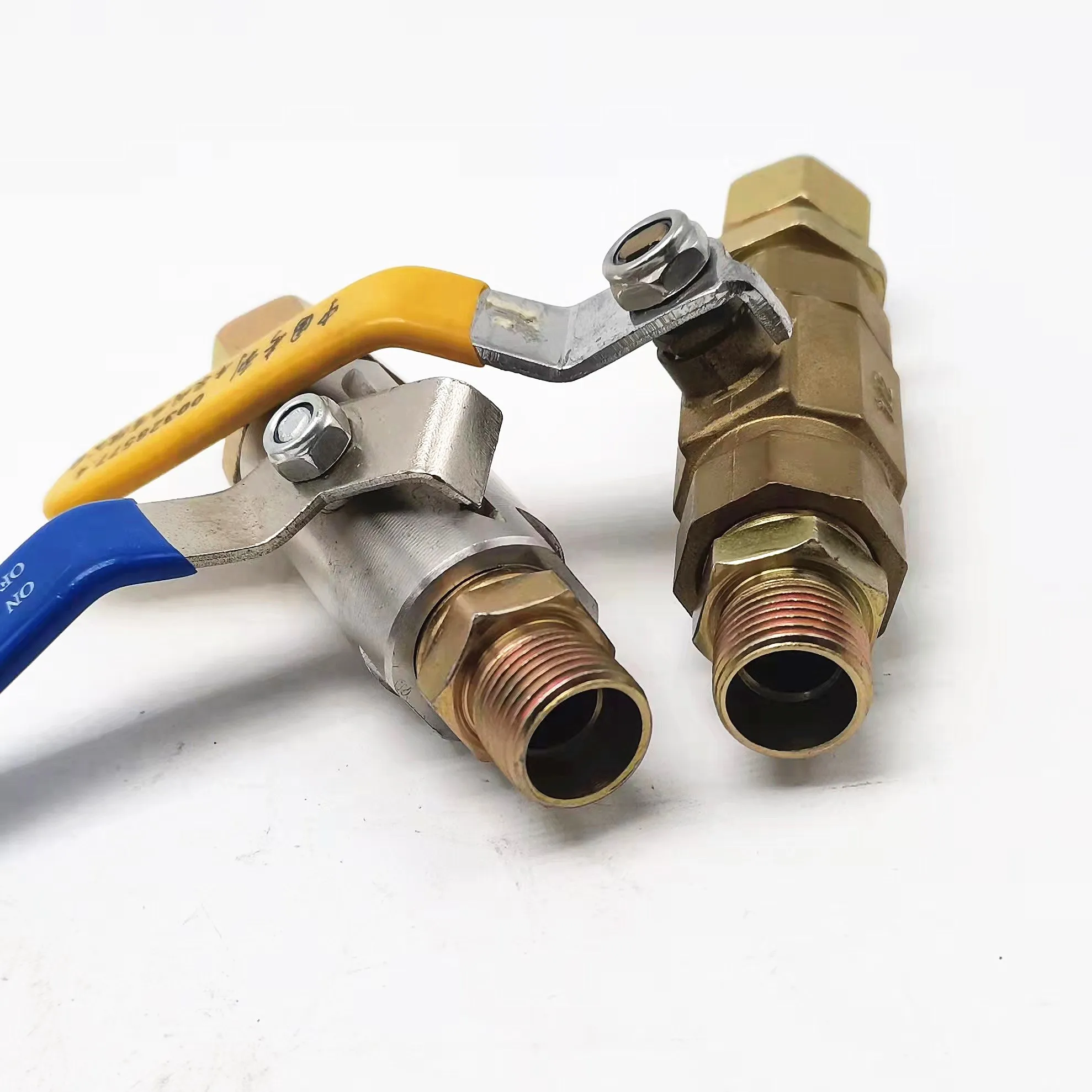 Compression ball  high pressure 6000 with handle 1/2 gas double ring NPT internal thread ball valve