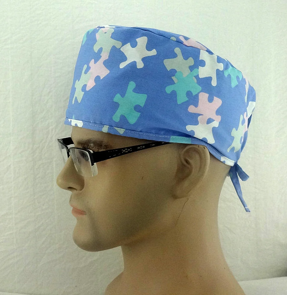 Work Hats For Male Nurse Doctor Hospital Medical Nurse Cap For Men