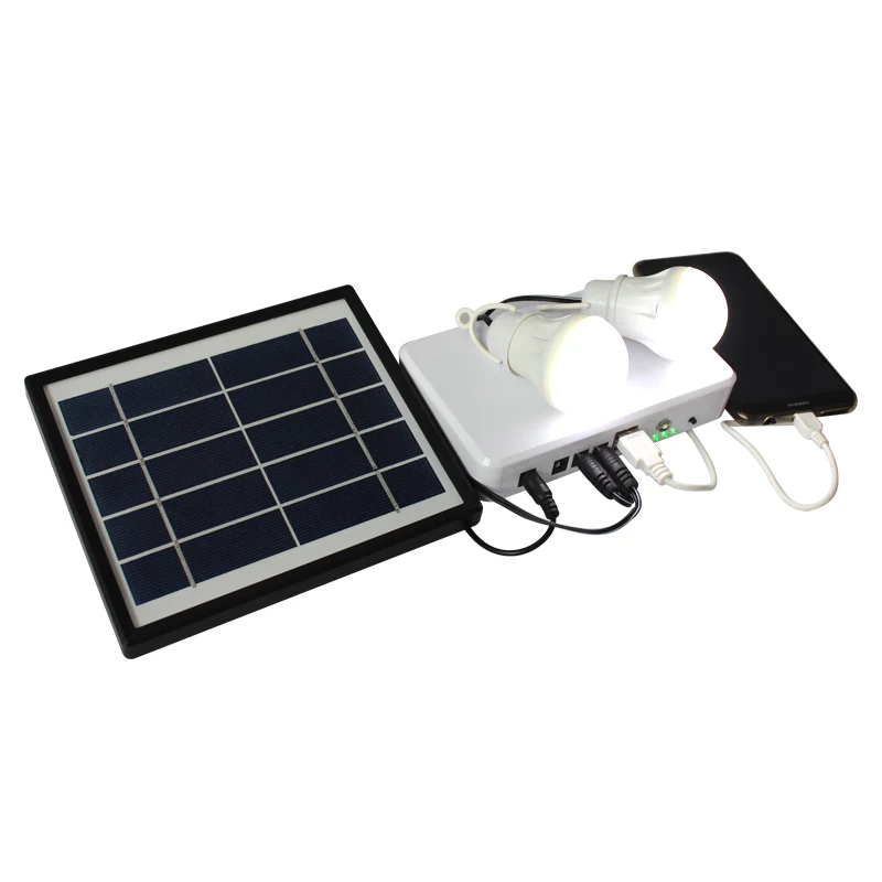 5v 5w solar kits light home mini solar system lamp