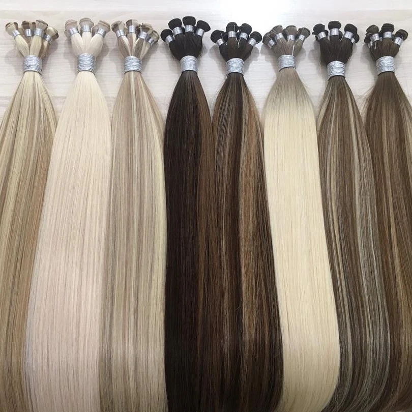 Most Popular Top Quality Can Be Cut Invisible Hair Extension Genius Weft Hair Extension