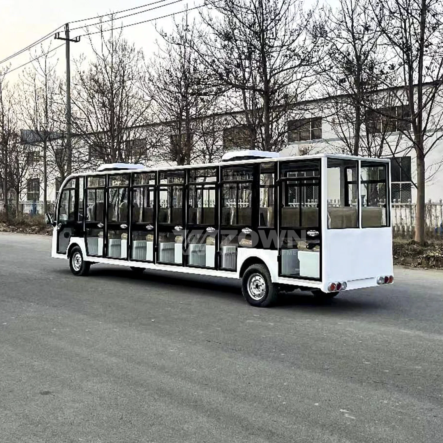 Новый продукт 8 мест электрический шаттл автобус экскурсионный Электрический туристический автомобиль