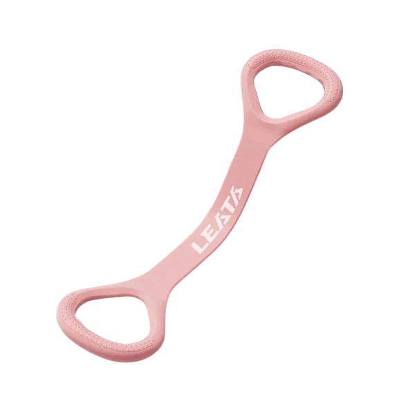 LT-1 TPE Resistance Bands Figure 8 Shaped Silicone Yoga Home Stretch Bands Comfortable Back Shoulder Tension Straps & Ropes