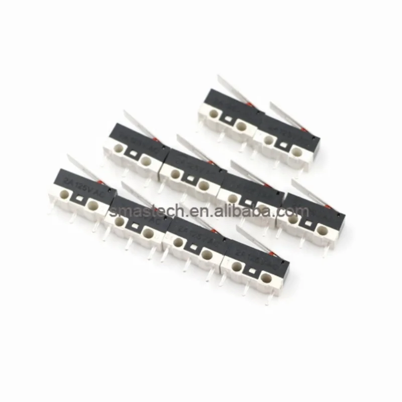 2 А 125 в ультра мини рычажный привод SPDT Sub миниатюрный концевой выключатель кнопочный переключатель