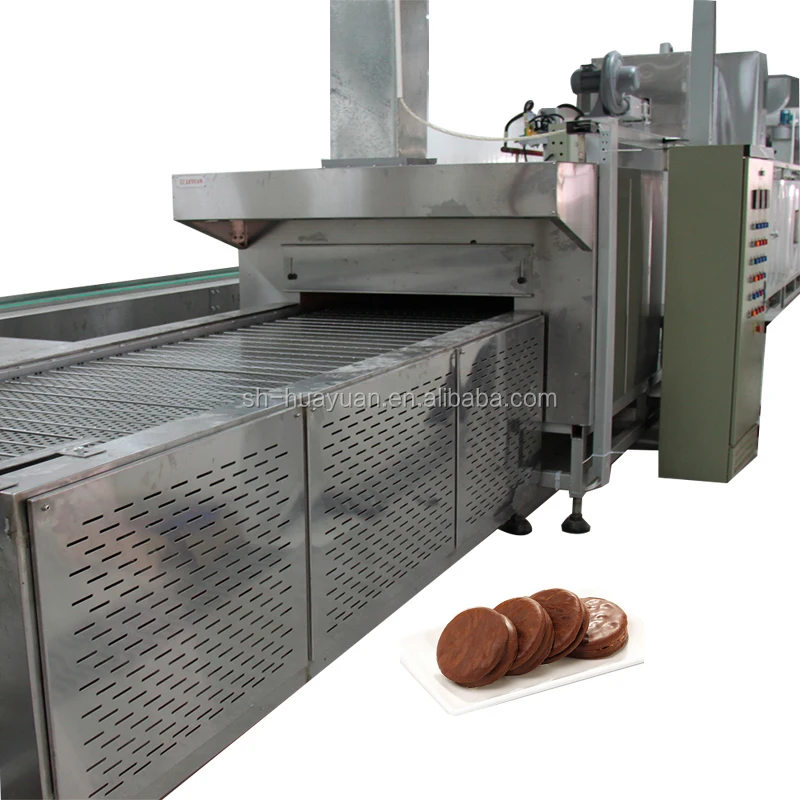ORION Automatic Chocolate Pie Production Line Sandwich Cake Machine