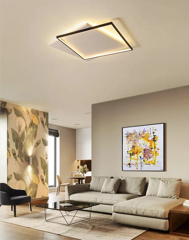 Real Hand Painted Colorful Abstract Acrynic Wall Arts Oil Painting on Canvas