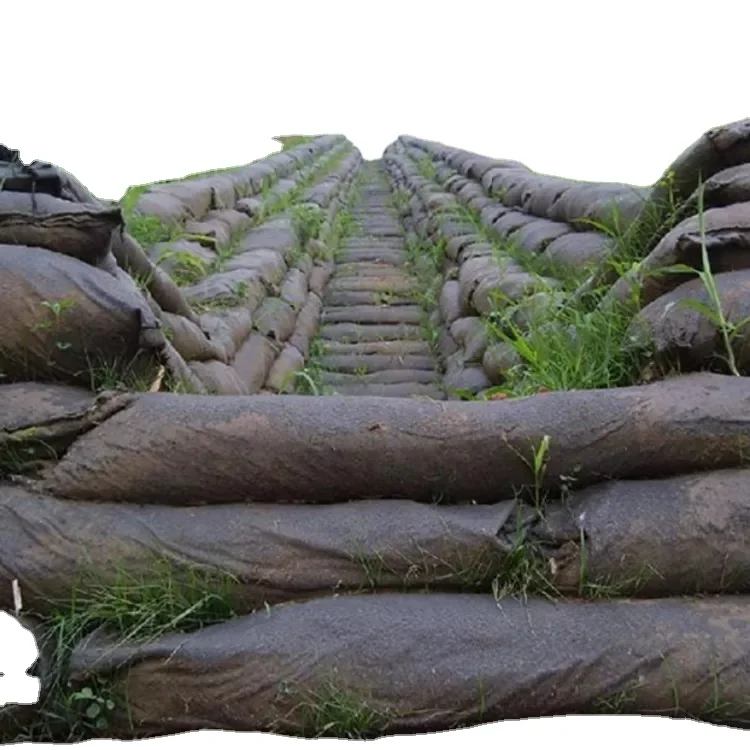 cheap prices Non woven geotextile sand bag geo bag 600gsm 700gsm geotube for ocean seawall Maldives