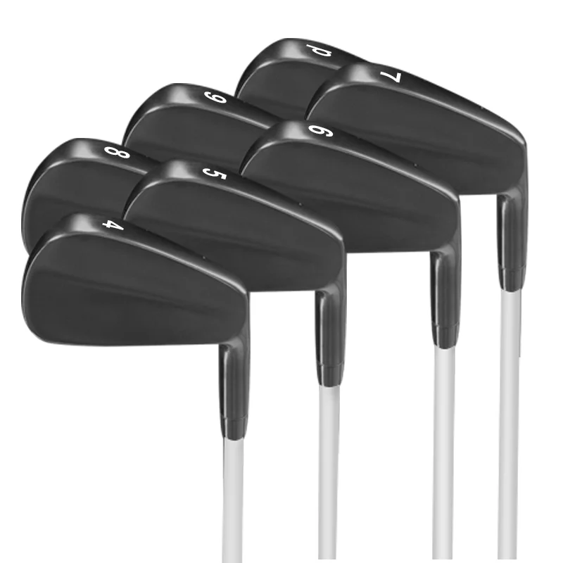 Pro Black Nickel CNC-milled Golf Cast Blade Iron