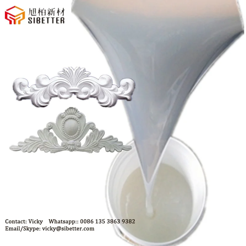 Rtv2 silicone rubber for veneer stone mold making resin casting liquid silicone