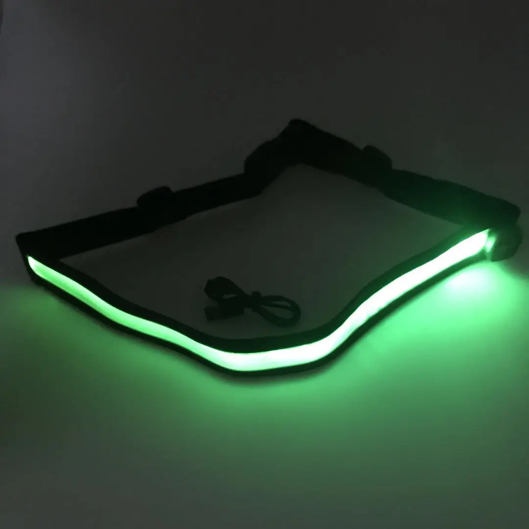 Sport accessories- Flashing LED Waistband reflective light LED safety waistbelt