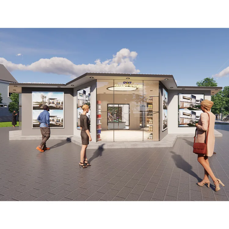 OYYF Steel Structure Collapsible Architecture Design Container House Convenience Store