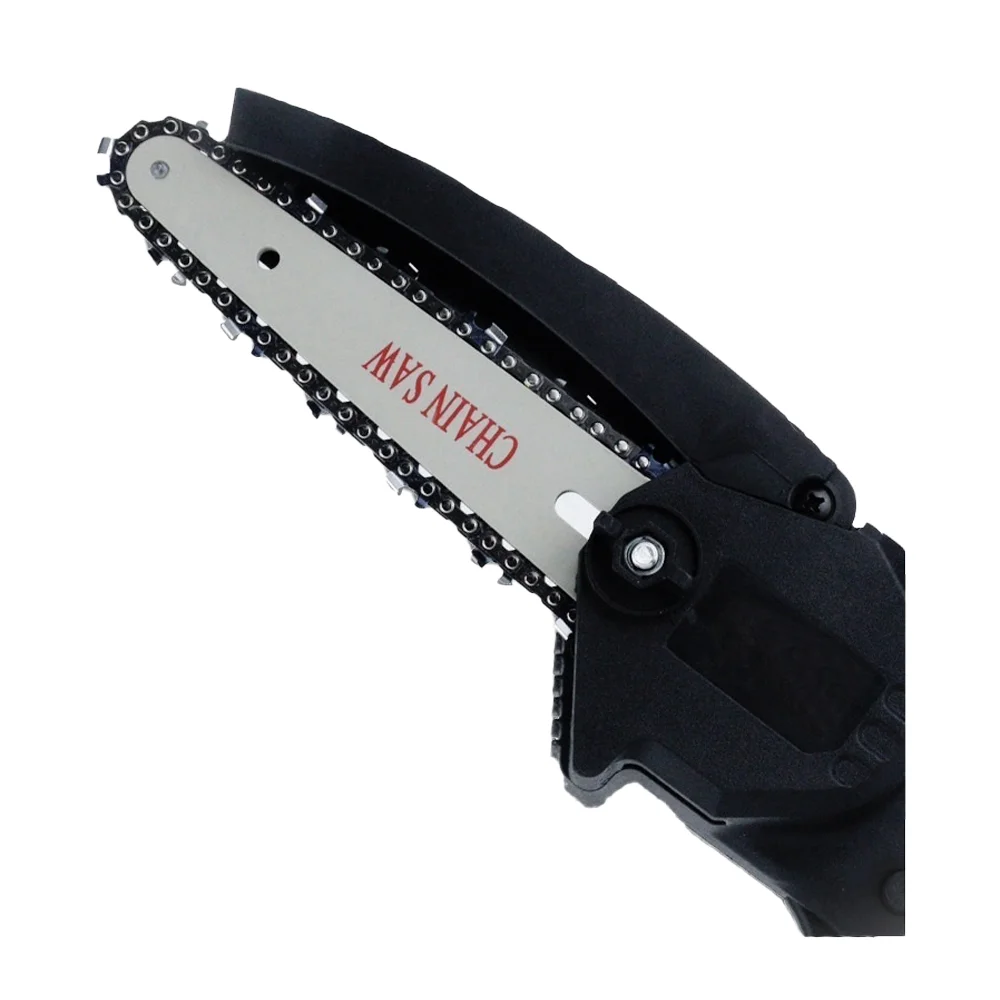Eco Rechargeable Electric Saw With Oil Pot Cordless Cutting Power For All Woodworking Projects Household Pruning Chain Saw