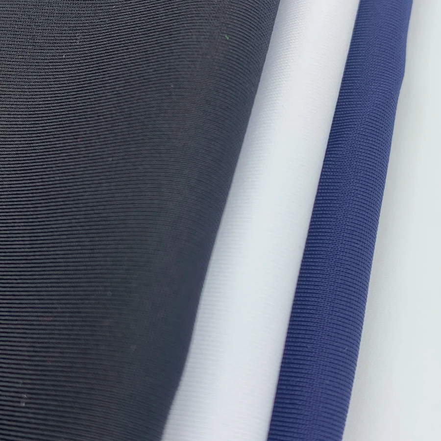 Custom bright color 200gsm 82%  Polyester 18% Spandex 40D semi dull Waterproof Elastic Fabric for swimsuits