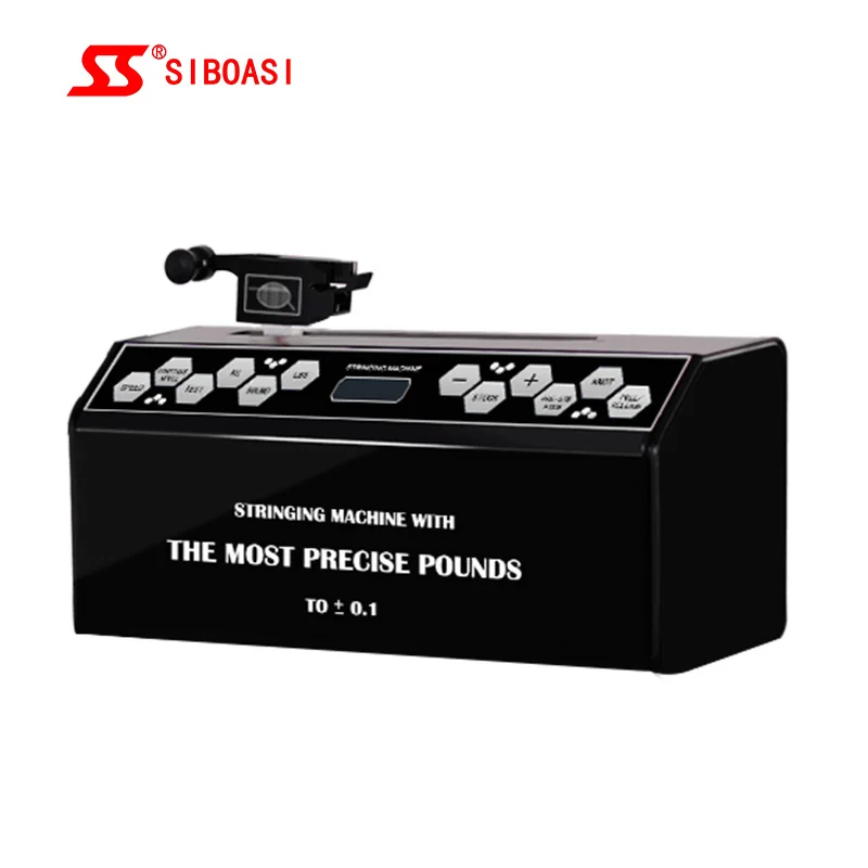 SIBOASI S8198 computer electronic head  stringing machine badminton and tennis racket stringing machine