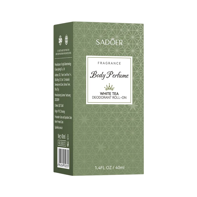 Wholesale Natural Organic Custom Vegan Roll on Private Label Body Roll-on Fragrance Antiperspirant Deodorant