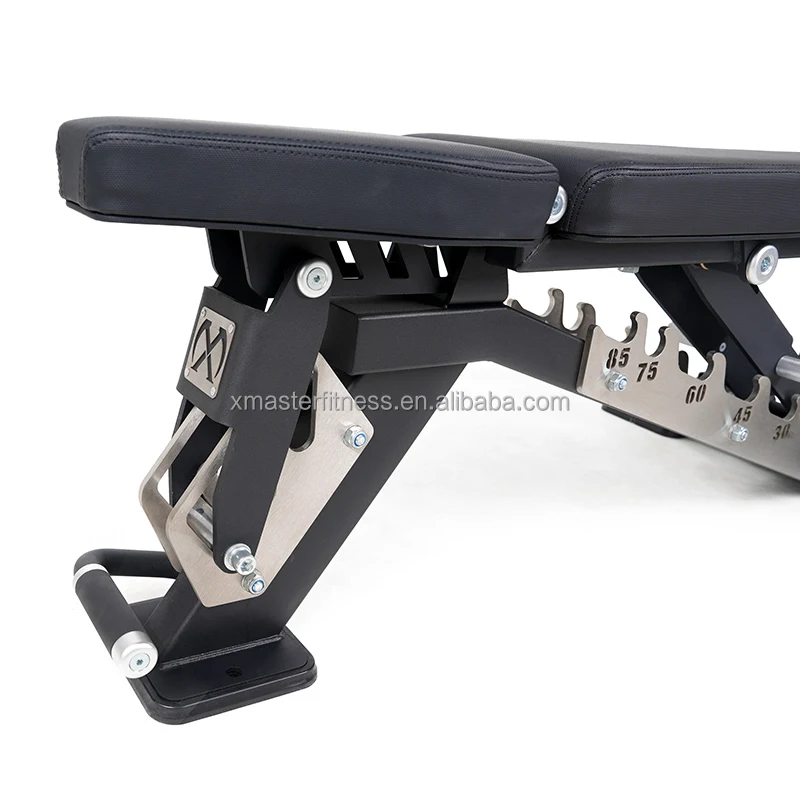 XMASTER Commercial Decline Bench Adjustable Workout Bench