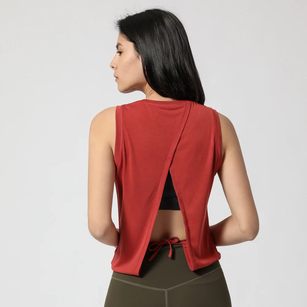 
Breathable and Quick-drying Sports Top Solid Color White Seamless Connection Loose Running Fitness Indoor Sport Women Yoga Shirt 