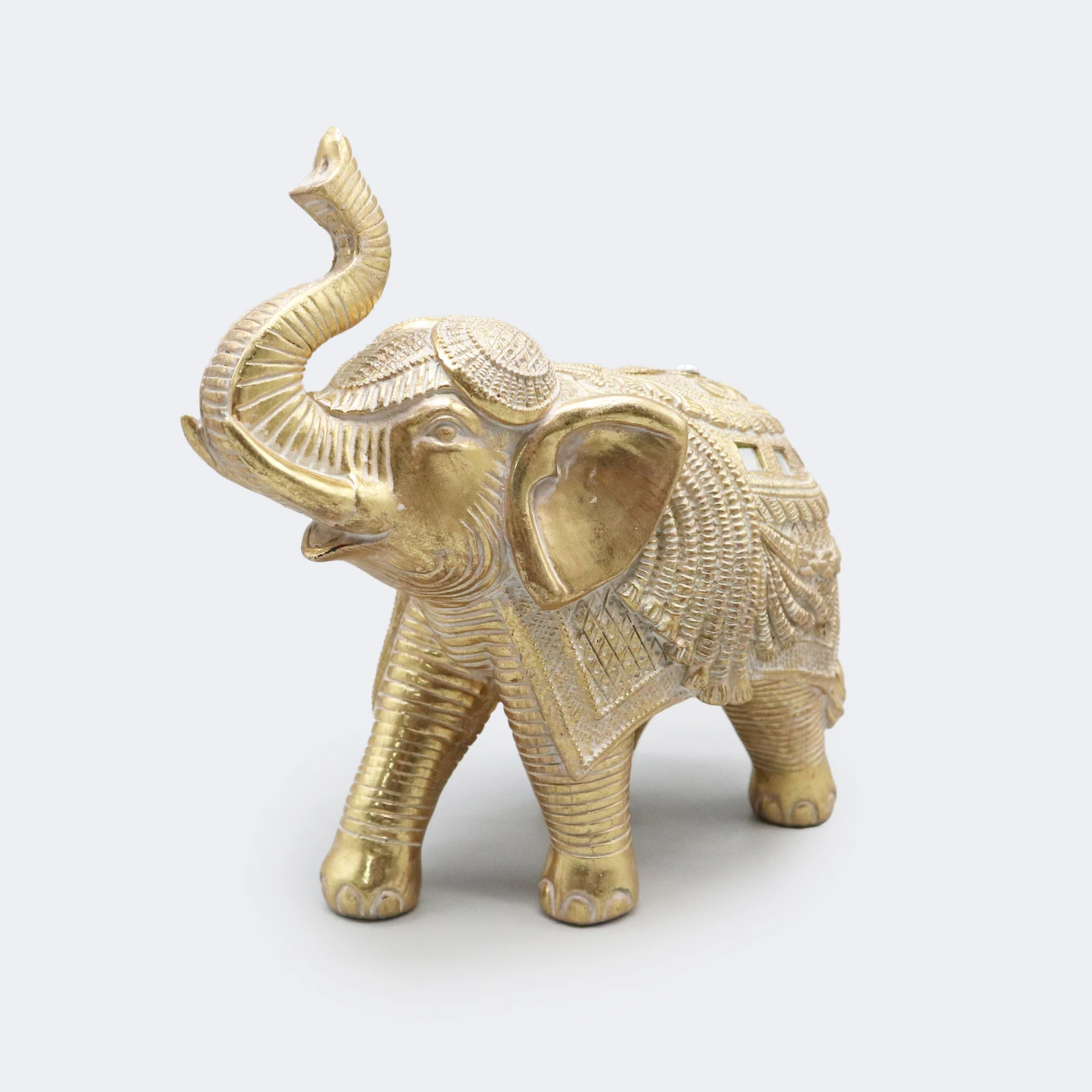 Creative Style Elephants Figurines Home Decor Desktop Decoration Resin Elephant