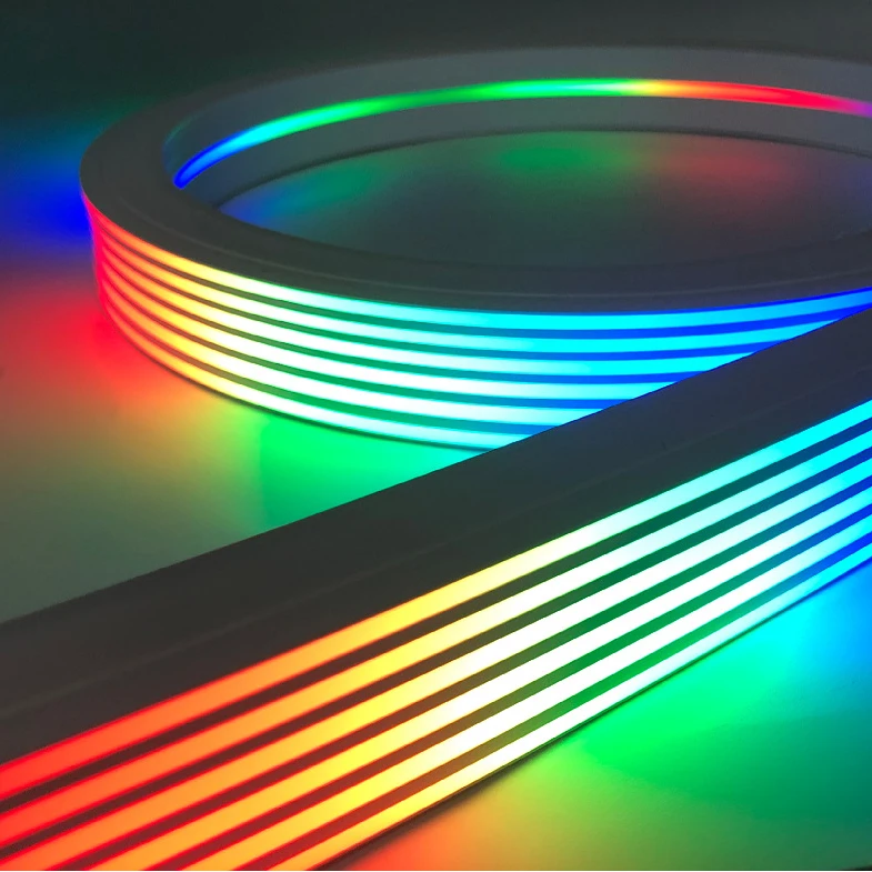 3020 stripe neon sign ws2812b 12v 5v neon flex waterproof 30*20mm rgb neon led strip light bar