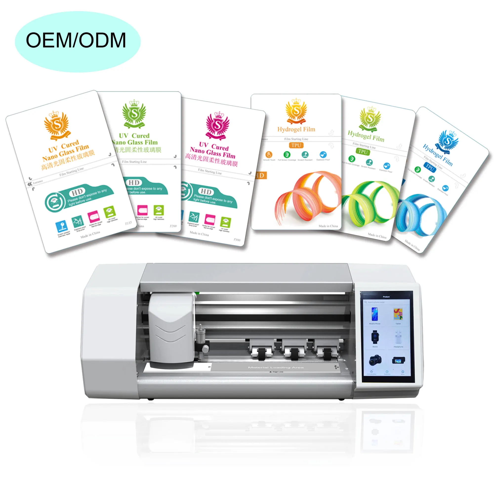 Transparent TPU Screen Protector Film Unit Sheets for Screen Protector