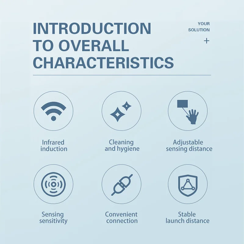 Yoursensor (YS454) Efficient, convenient, hygienic and intelligent automatic door high sensitivity infrared sensor