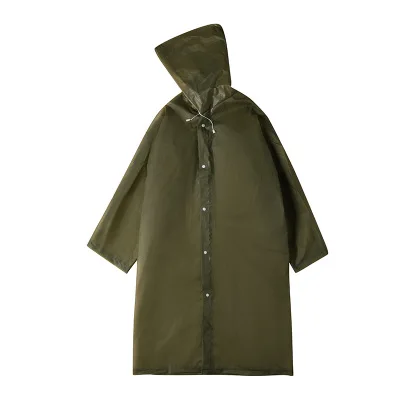 P 712 экологичный неодноразовый дождевик, модный усиленный уличный дождевик для взрослых