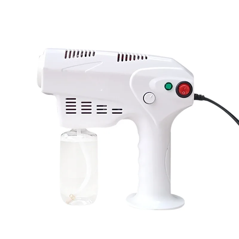 Новинка 2021, портативный Электрический пистолет-распылитель Nano Mist с голубым лучом, беспроводной пистолет-распылитель Nano Steam