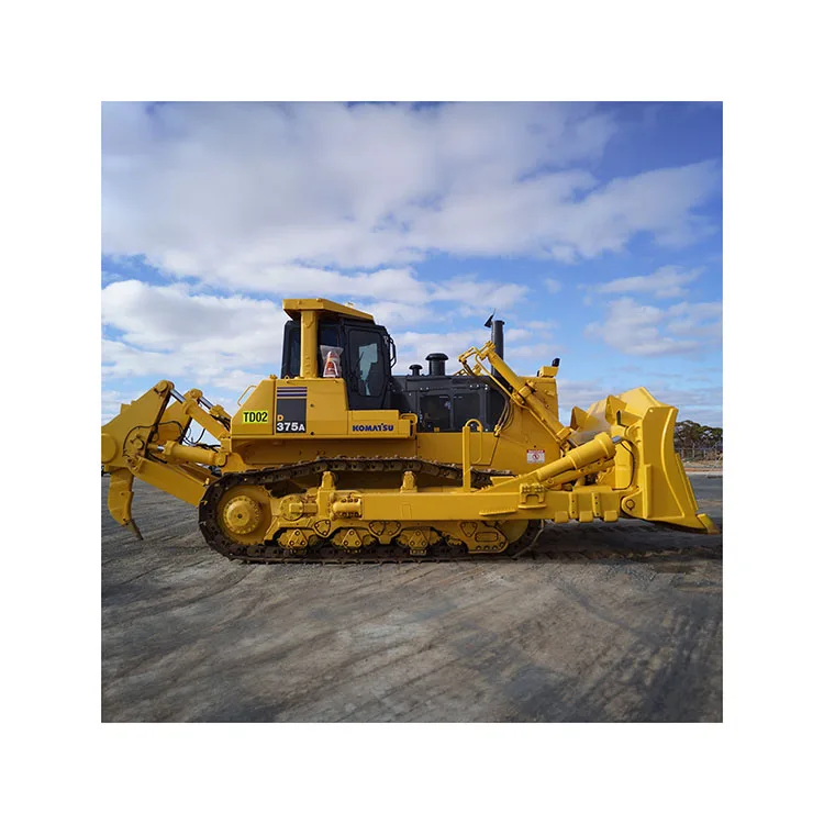 Good Performance Used Bulldozers Komatsu D375 Large Bulldozer Machine for Sale