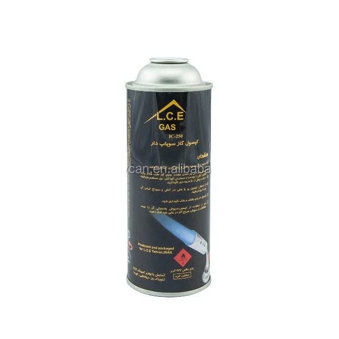 Cassette stove use Wholesale Empty aerosol can for Butane Gas Cartridge gas canister