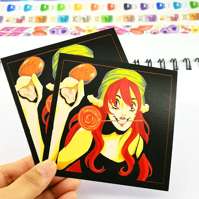 Bright Flower Greeting Card Funny Birthday Cards Handmade Birthday Gift Card