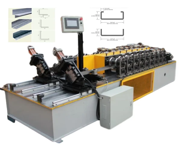 Станок для производства Омега профиль гипсокартона станок изготовления металла производственная линия профиля