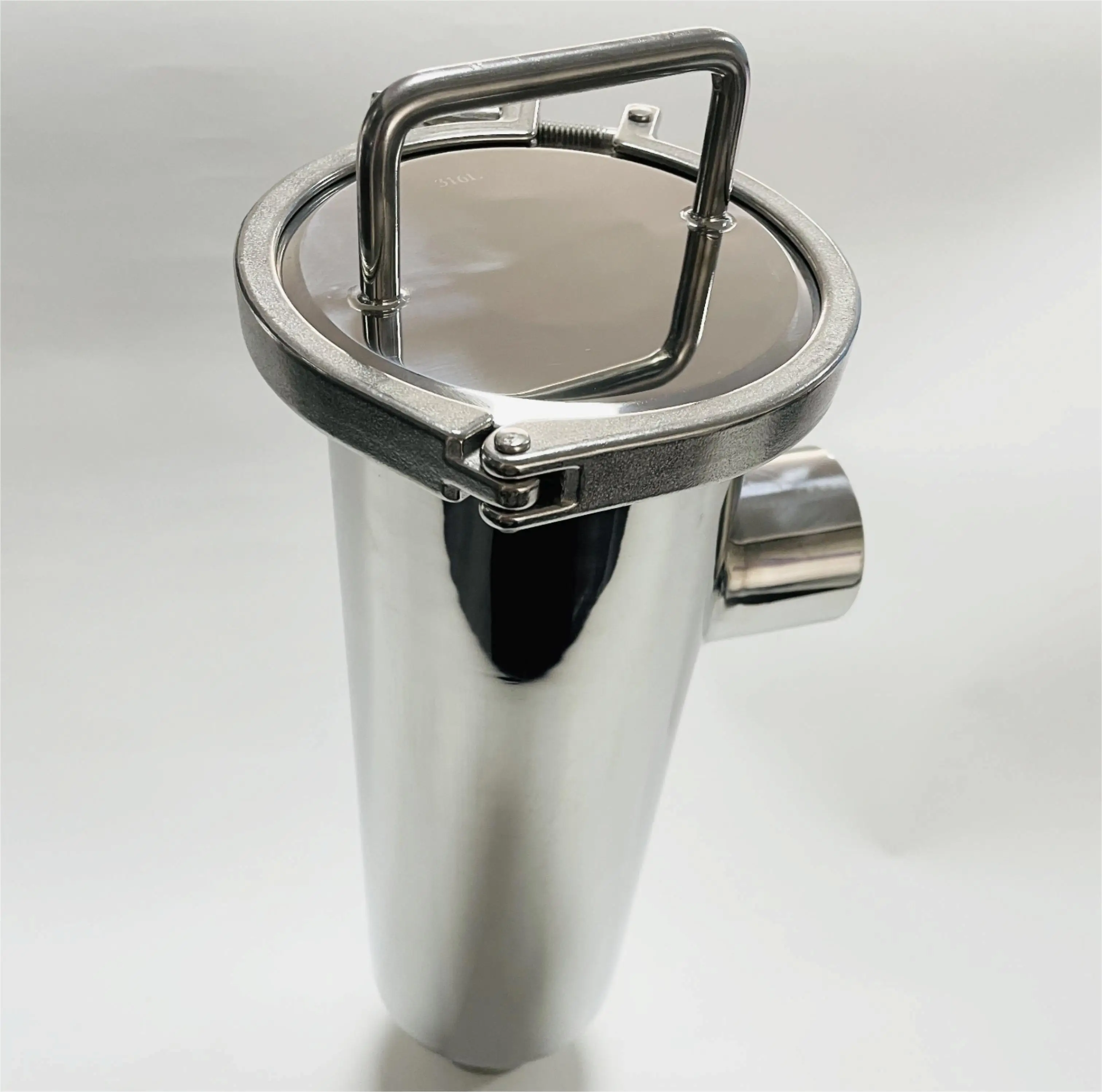 SS304 Beer Brewing Equipment Filter Strainer Filter Stainless Steel 304 or 316L Double Honey 52mm Welding Filter Strainer