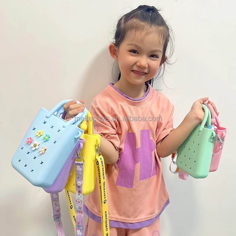 Spring new mini ladies handbag trend personalities fashion refined luxury shoulder bag silicone crossbody Jelly bag Bogg